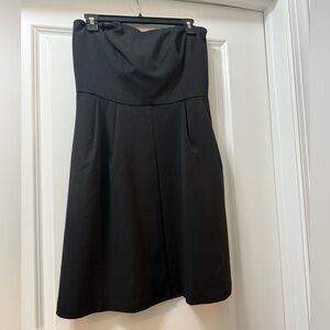 The Limited Classic Black Strapless Dress